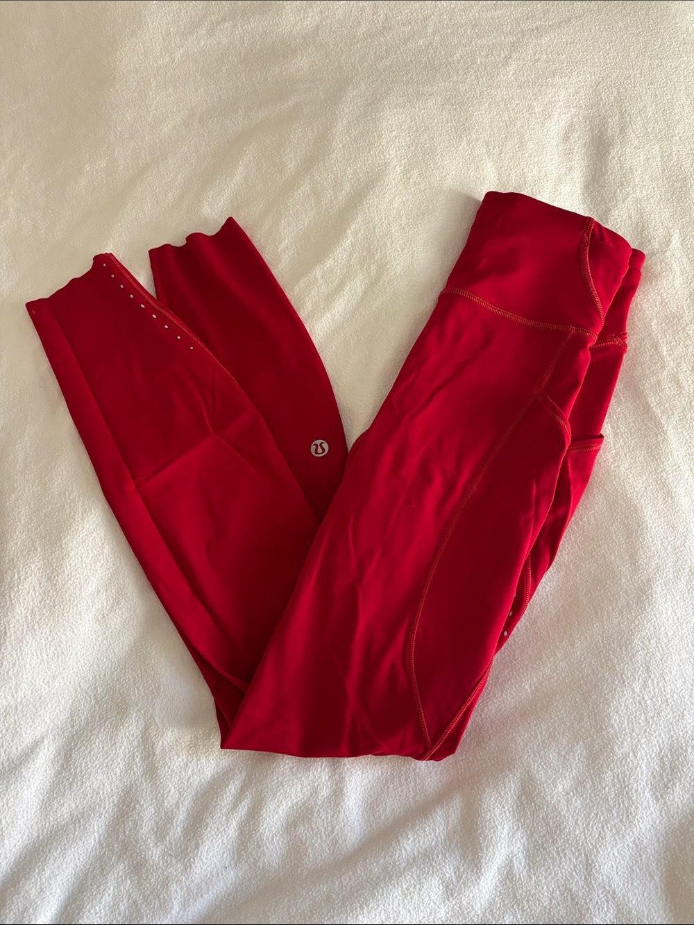 lululemon athletica Red High-Rise Leggings